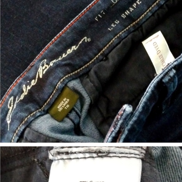 SOLD OUT 10 Tall Eddie Bauer Curvy Jeans - Picture 1 of 11